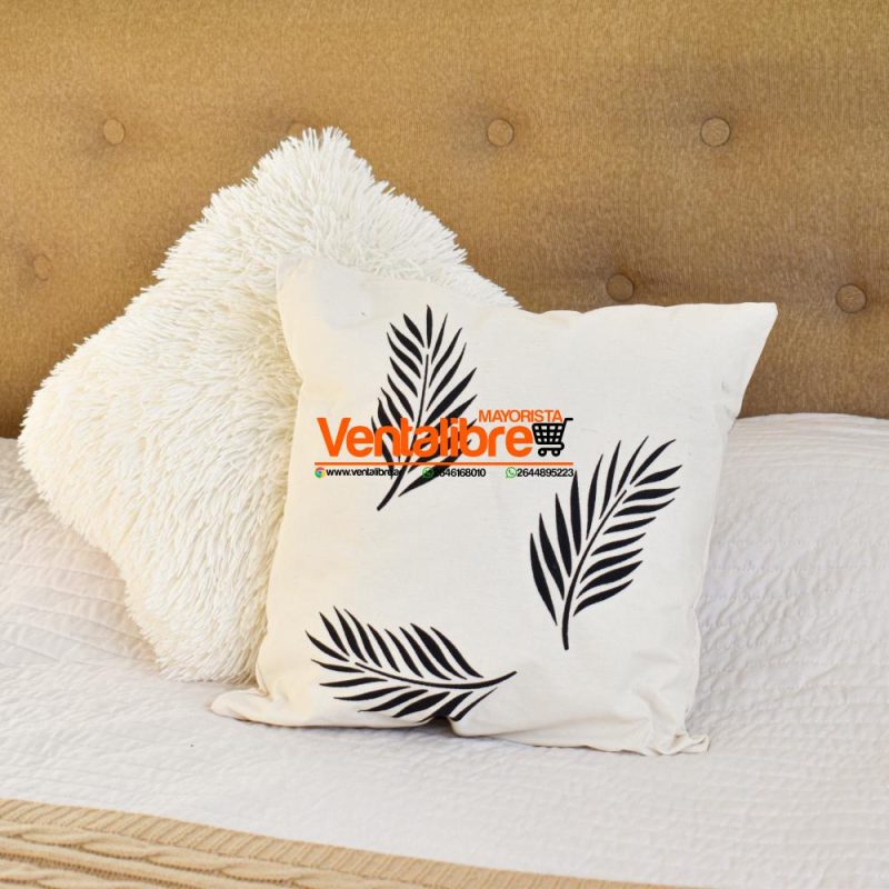 ALMOHADONES RÚSTICOS PREMIUM PINTADO 40X40 - Imagen 3