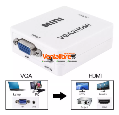 CONVERTIDOR VGA A HDMI - Image 2