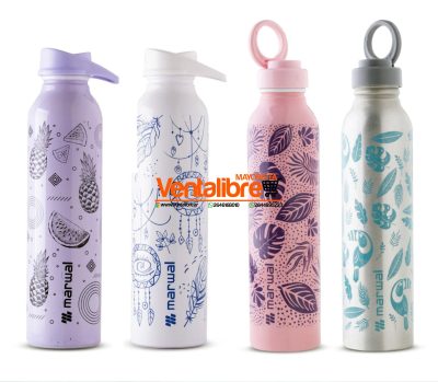 BOTELLA DE ALUMINIO PREMIUM VARIOS DISEÑOS Y COLORES - Image 2