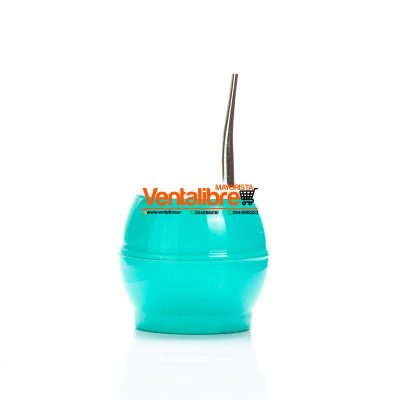 MATE VIAJERO ANTIVUELCO TAPA Y BOMBILLA COLORES SURTIDOS - Image 7