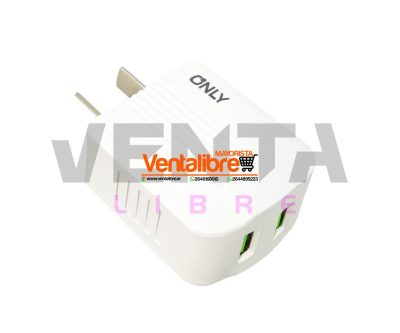 CARGADOR TURBO 3.1A 2 USB MAS CABLE V8 - Image 2