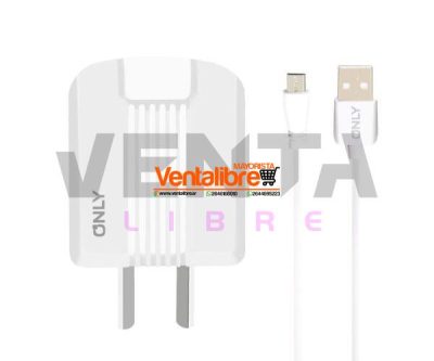 CARGADOR TURBO 3.1A 2 USB MAS CABLE V8 - Image 3