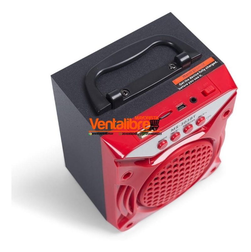 PARLANTE BLUETOOTH 3´´ SPEAKER - Imagen 4