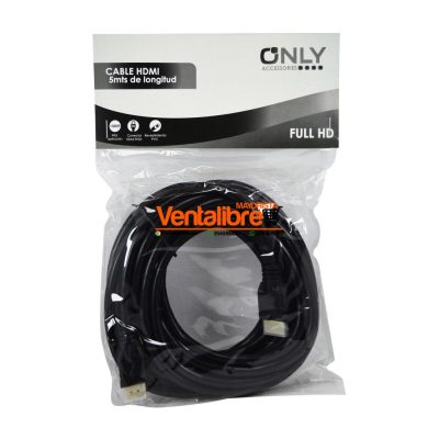 CABLE HDMI GOMA 5M - Image 2