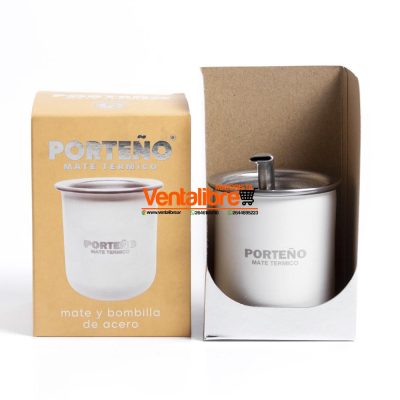 MATES PREMIUM DE ACERO CON BOMBILLA EN CAJA - Image 5