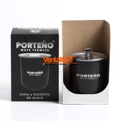 MATES PREMIUM DE ACERO CON BOMBILLA EN CAJA - Image 6