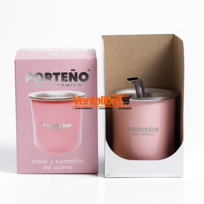 MATES PREMIUM DE ACERO CON BOMBILLA EN CAJA - Image 7