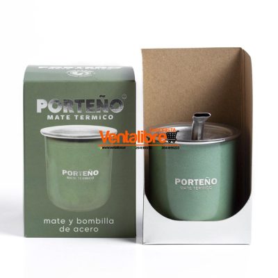 MATES PREMIUM DE ACERO CON BOMBILLA EN CAJA - Image 8