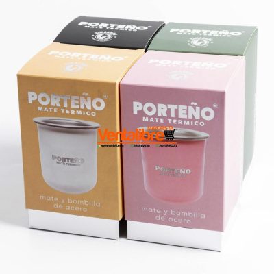 MATES PREMIUM DE ACERO CON BOMBILLA EN CAJA - Image 9