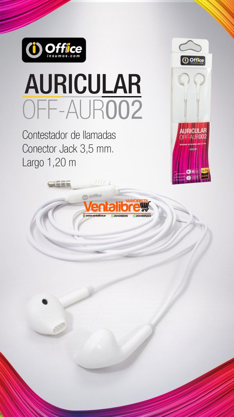 AURICULAR IN EAR MANOS LIBRES - Imagen 2
