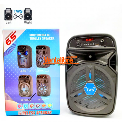 PARLANTE BLUETOOTH PARLANTE BLUETOOTH 6.5´´ ND-F65