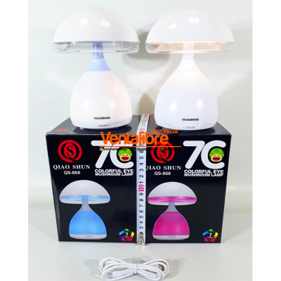 LAMPARA HONGO 7COLORES RECARGABLE