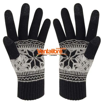 GUANTES BARILOCHE DE LANA GRUESA REFORZADA UNISEX VARIOS COLORES