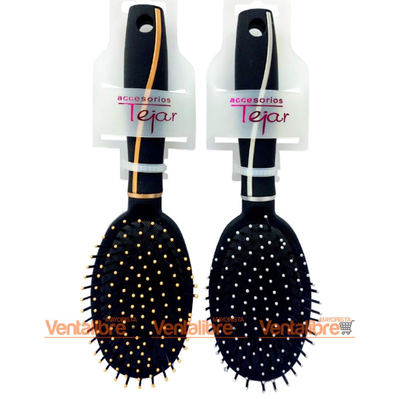 CEPILLO PARA PELO PROFESIONAL OVAL VARIOS COLORES