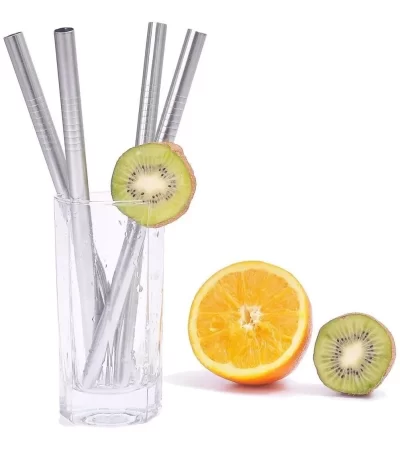 SORBETES REUTILIZABLES DE ACERO INOXIDABLE PREMIUM - Image 3