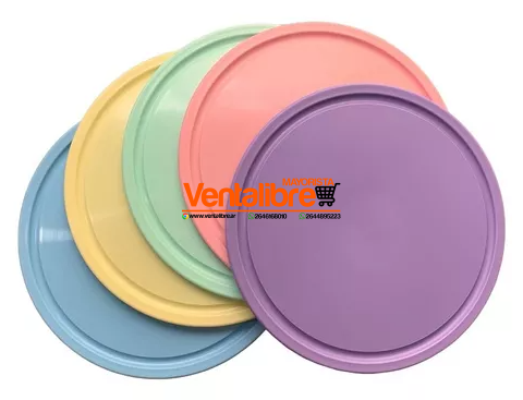 PLATO PARA ASADO REFORZADO COLORES