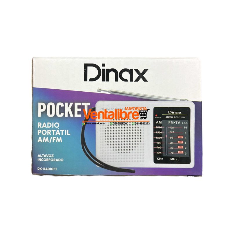 RADIO PORTATIL POCKET FM/AM - Imagen 4