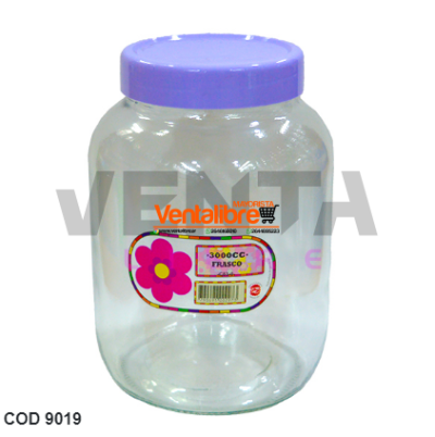 FRASCO 3000CC PASTEL