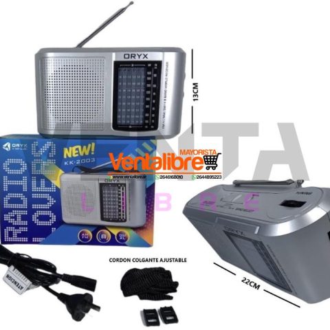 RADIO 8 BANDAS DUAL ORYX