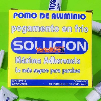 SOLUCION PARA PARCHES POMO 10 CM3