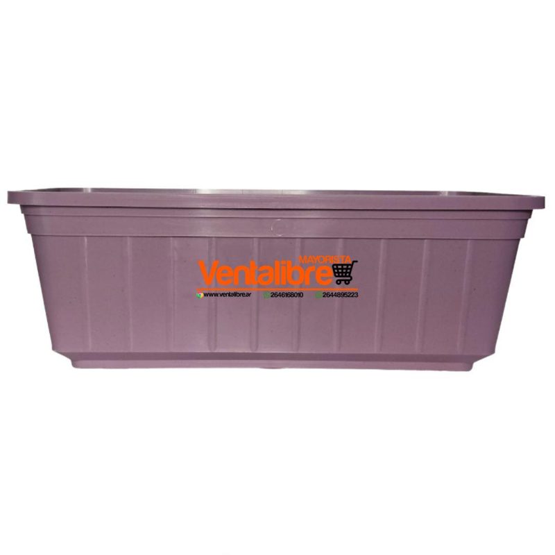 MACETA RECTANGULAR JARDINERA PREMIUM N°35 MED. 35 X 14 X 12 CM. - Imagen 8