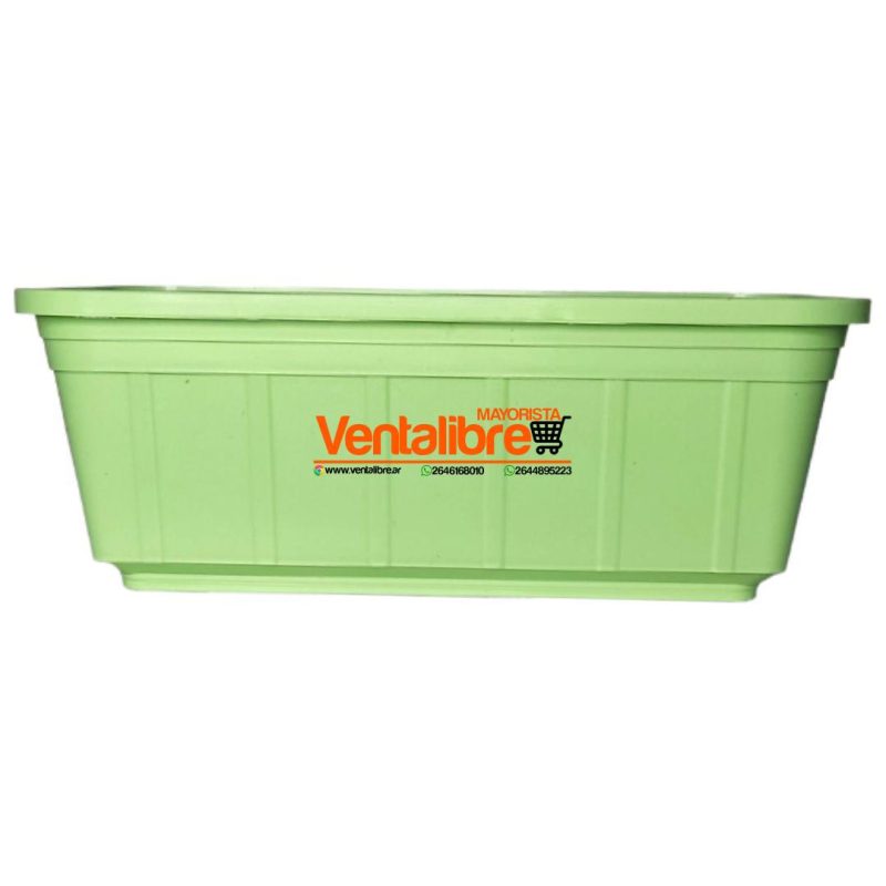 MACETA RECTANGULAR JARDINERA PREMIUM N°20 MED. 20 X 11 X 7 CM. - Imagen 15