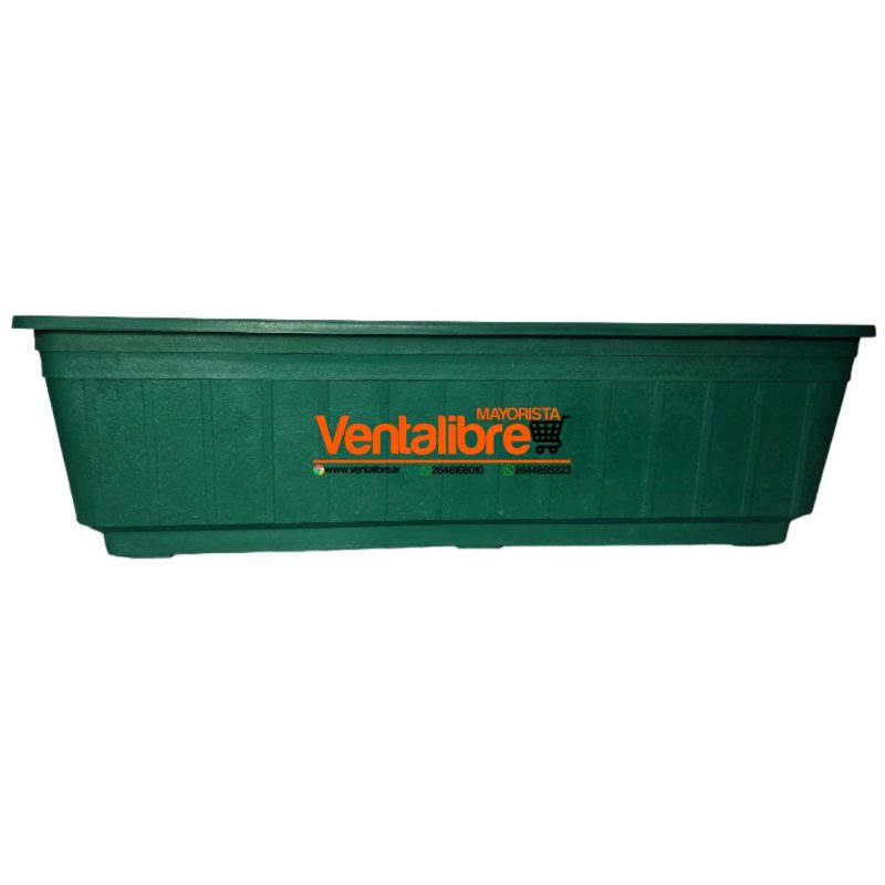 MACETA RECTANGULAR JARDINERA PREMIUM N°45 MED. 45 X 16 X 13 CM. - Imagen 12
