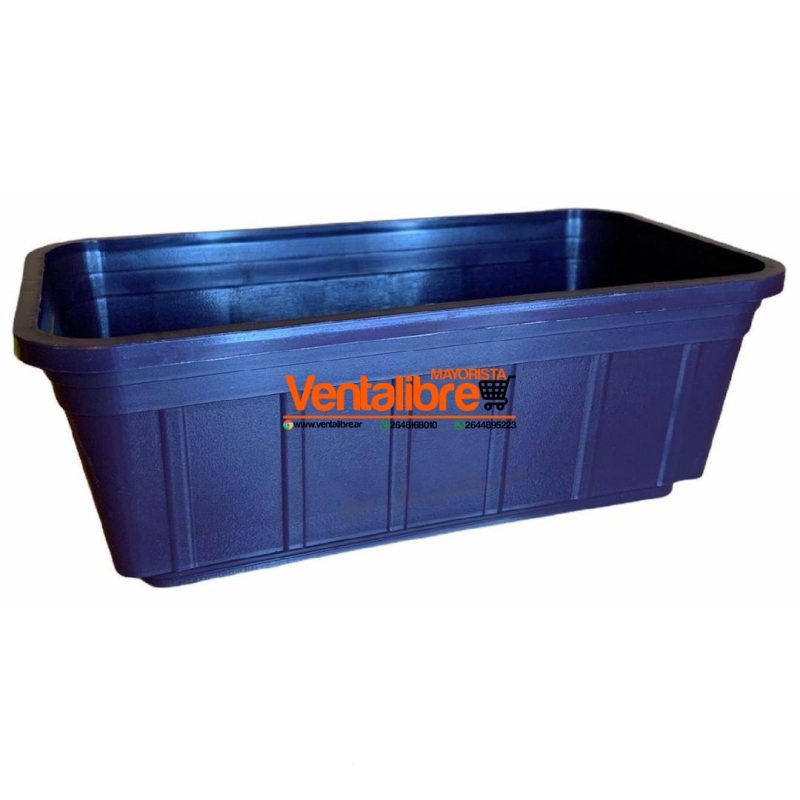 MACETA RECTANGULAR JARDINERA PREMIUM N°20 MED. 20 X 11 X 7 CM. - Imagen 4