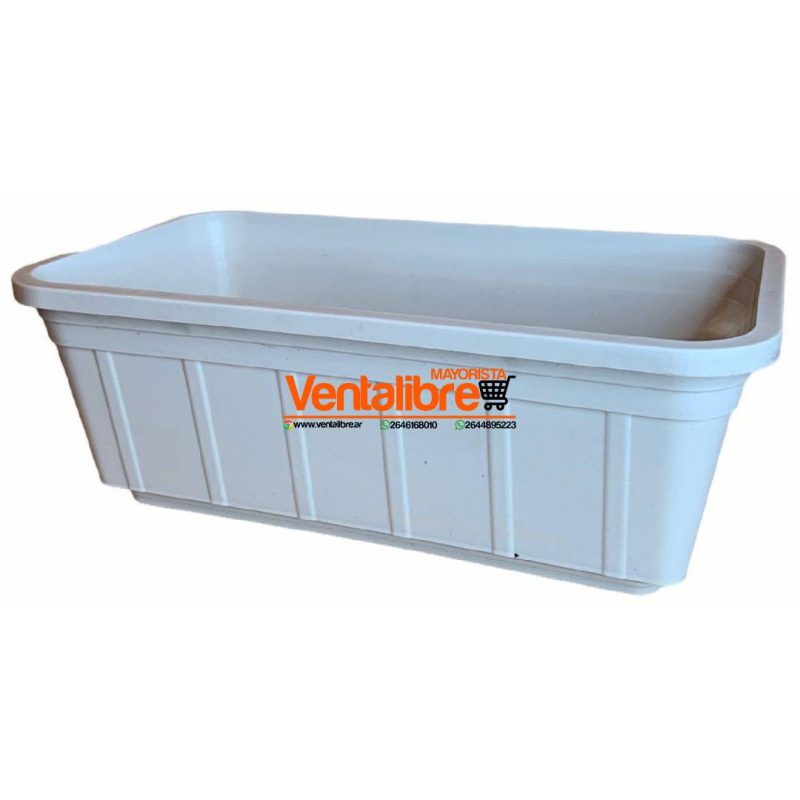 MACETA RECTANGULAR JARDINERA PREMIUM N°20 MED. 20 X 11 X 7 CM. - Imagen 5