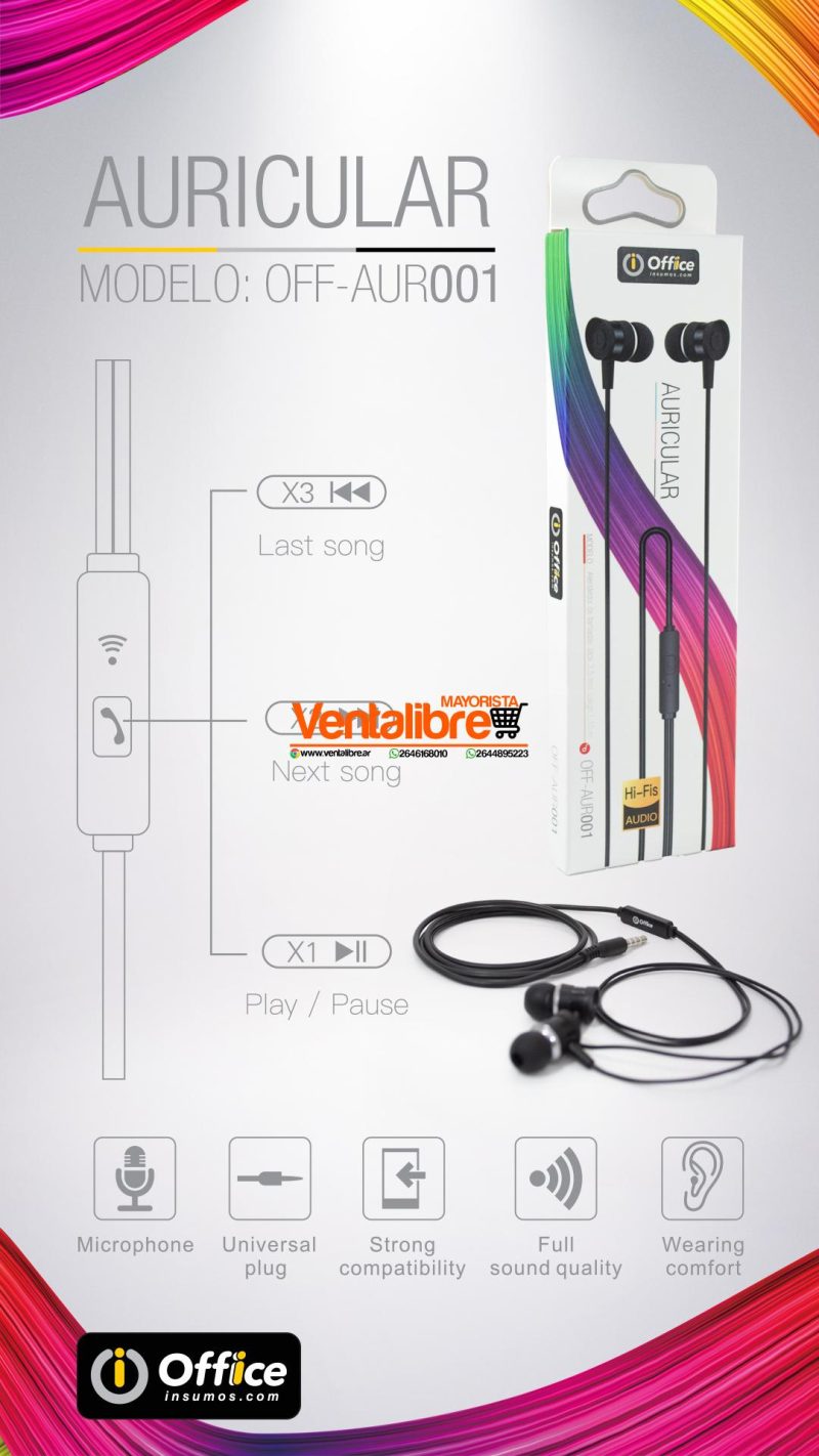 AURICULAR IN EAR MANOS LIBRES - Imagen 3