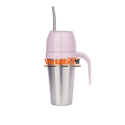 MATE LISTO AUTOCEBANTE PREMIUM DE ALUMINIO 400 ML. VARIOS COLORES - Image 8