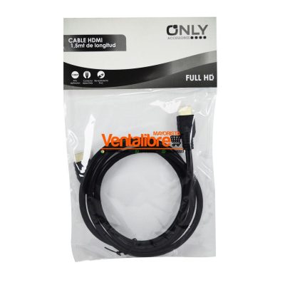 CABLE HDMI GOMA REFORZADO 1.5M