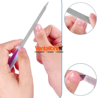 LIMA PROFESIONAL METÁLICO VARIOS COLORES EXCELENTE CALIDAD