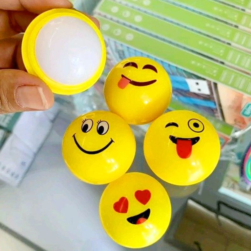 BÁLSAMO BRILLO LABIAL SABORIZADO HIDRATANTE EN EMOJI