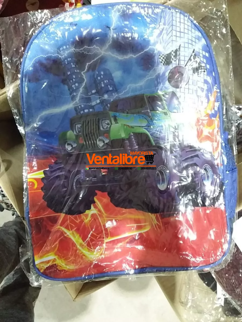 MOCHILAS 14" DISEÑOS INFANTILES 27CM X 36CM - Image 7