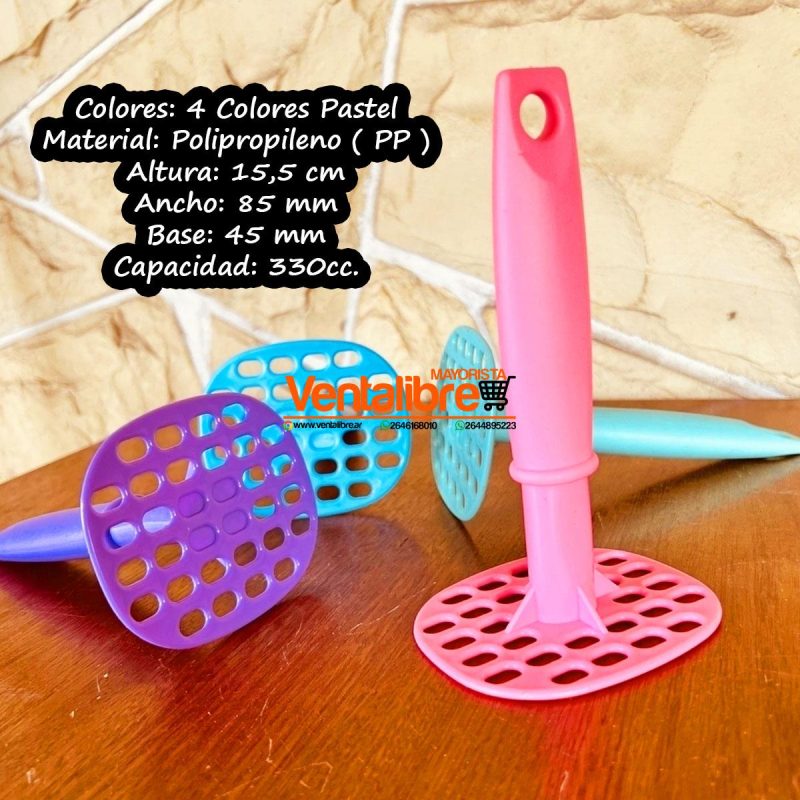 PISA PAPAS EXCELENTE CALIDAD 4 COLORES
