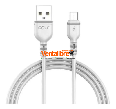 CABLE USB MICRO GOLF 3A - Image 2