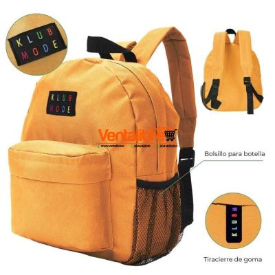 MOCHILA AMARILLO