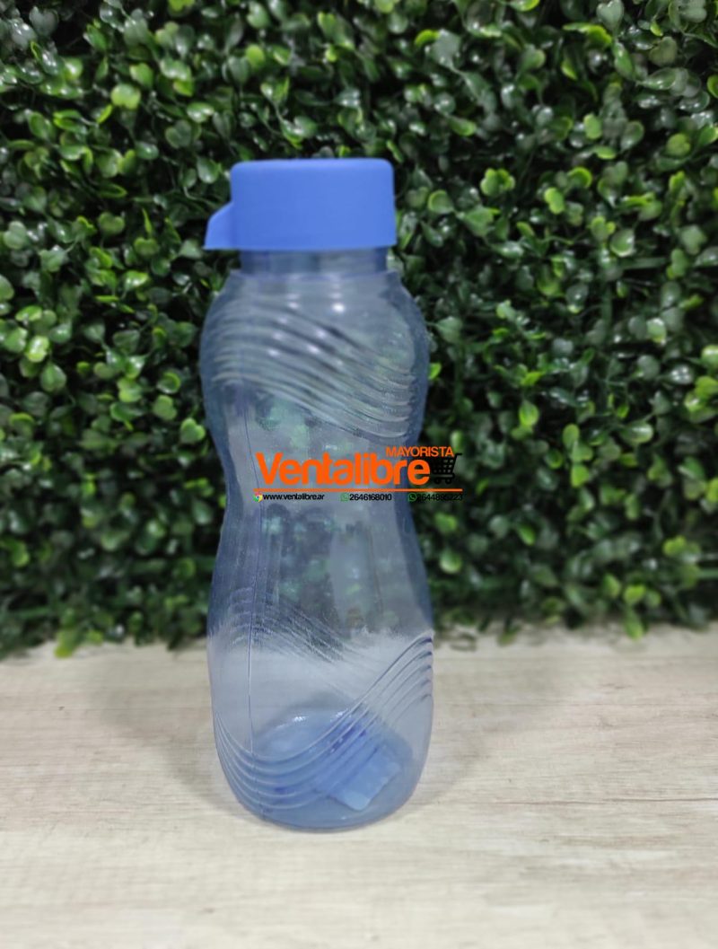 BOTELLA MODELO CON ALETA 500 CC COLORES SURTIDOS