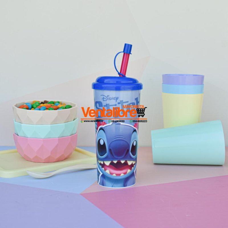 VASO CON SORBETE PERSONAJES 400 CC. - Imagen 5