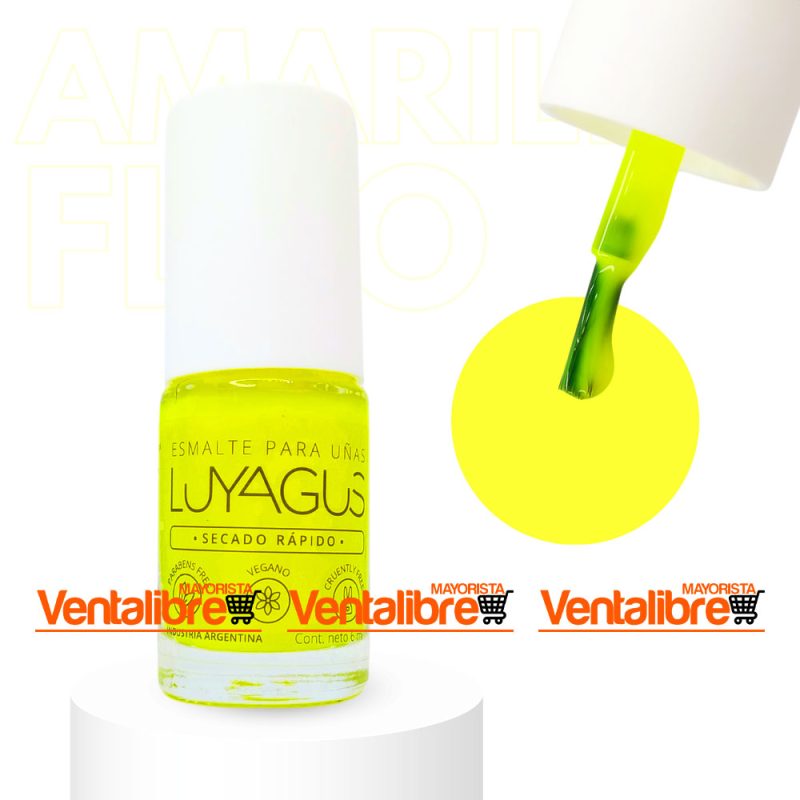 ESMALTE PARA UÑAS FLÚO SECADO RÁPIDO - Imagen 2