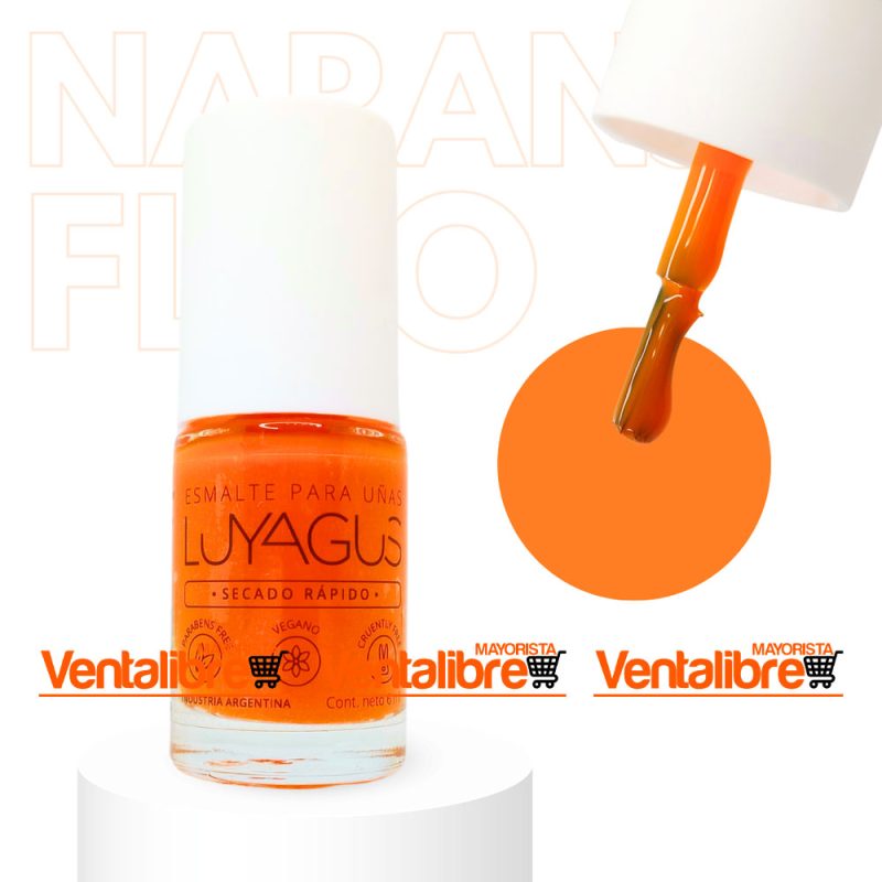 ESMALTE PARA UÑAS FLÚO SECADO RÁPIDO - Imagen 4