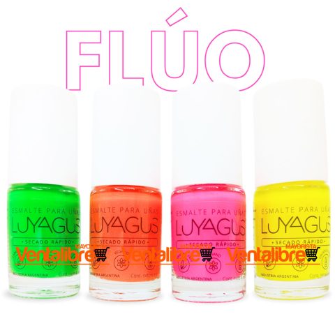 ESMALTE PARA UÑAS FLÚO SECADO RÁPIDO
