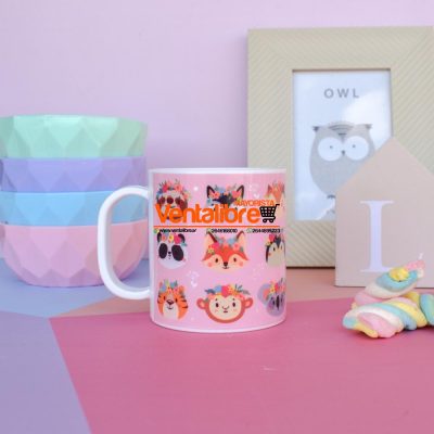 TAZA INFANTIL PREMIUM CON ASA ESTAMPADOS PERSONAJES 200 CC. - Image 3