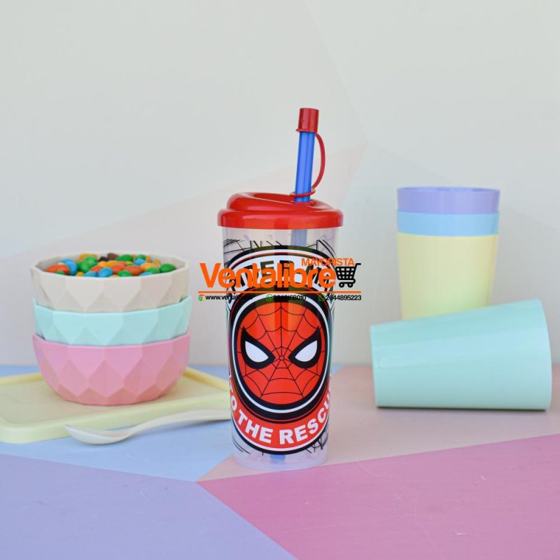 VASO CON SORBETE PERSONAJES 400 CC. - Imagen 4