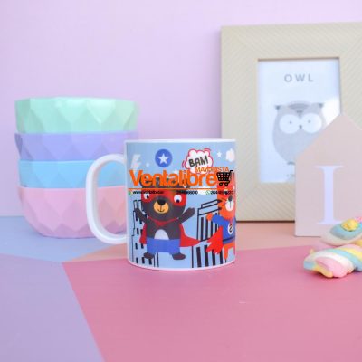 TAZA INFANTIL PREMIUM CON ASA ESTAMPADOS PERSONAJES 200 CC. - Image 4