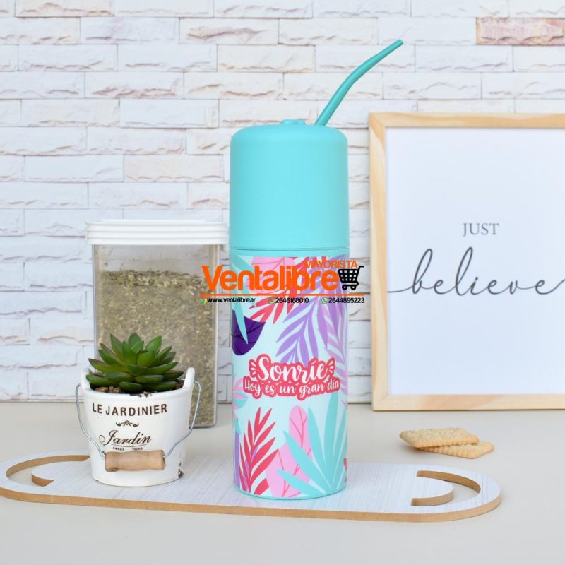 MATE AUTOCEBANTE ELEGANTE DISEÑOS VARIOS - Imagen 2