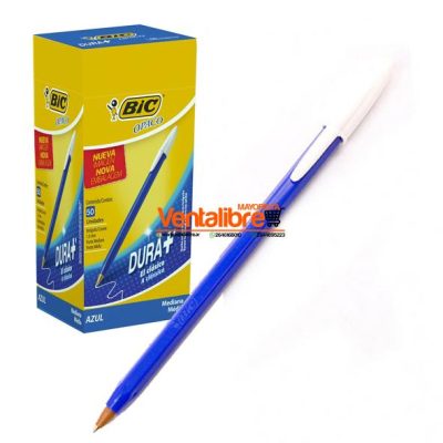 BOLÍGRAFO OPACO BIC AZUL