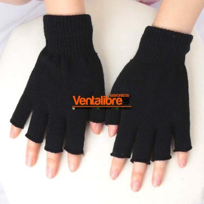 GUANTES MÁGICOS PARA ADULTO TEJIDO SIN DEDOS DOBLE EXTRA GRUESO