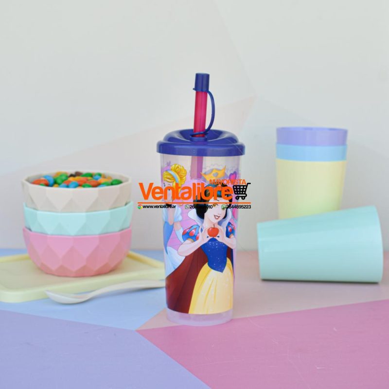 VASO CON SORBETE PERSONAJES 400 CC. - Imagen 3